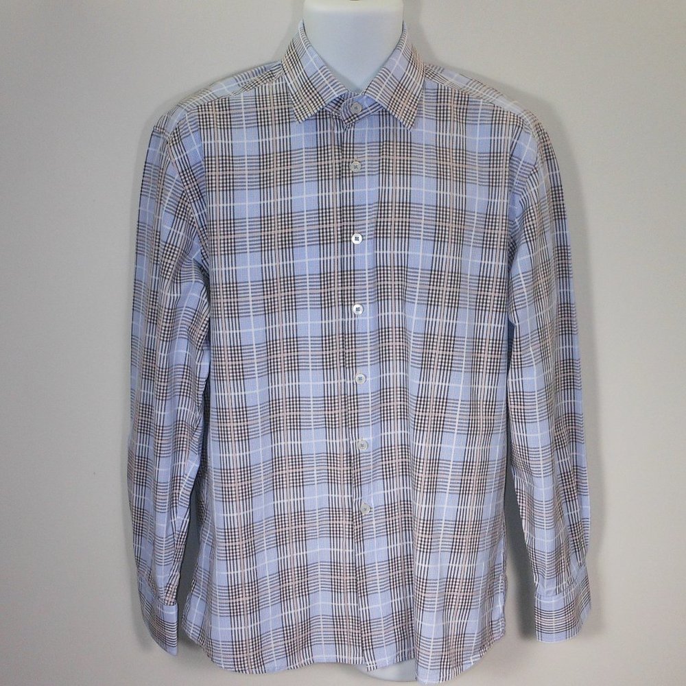 JHANE BARNES men's long sleeves dress shirt